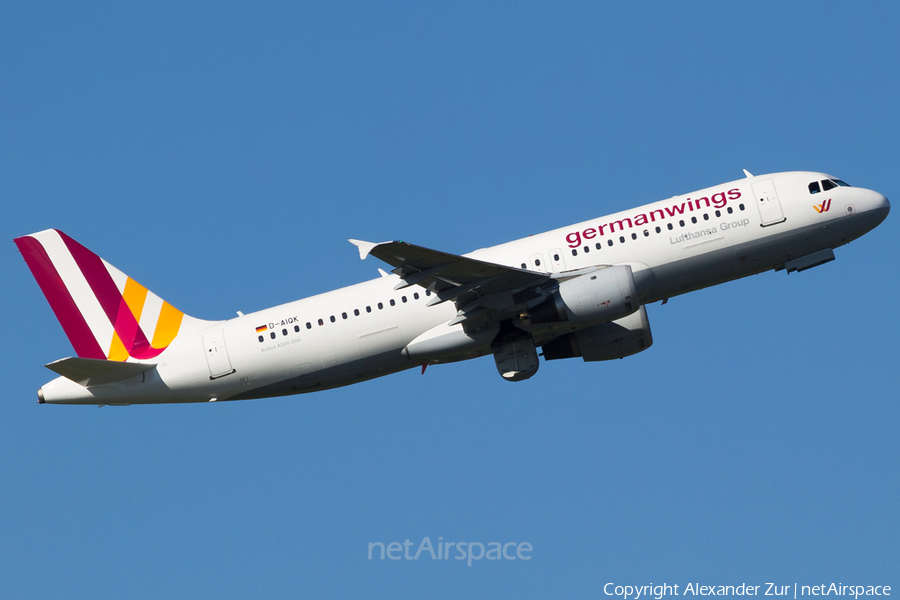 Germanwings Airbus A320-211 (D-AIQK) | Photo 145146