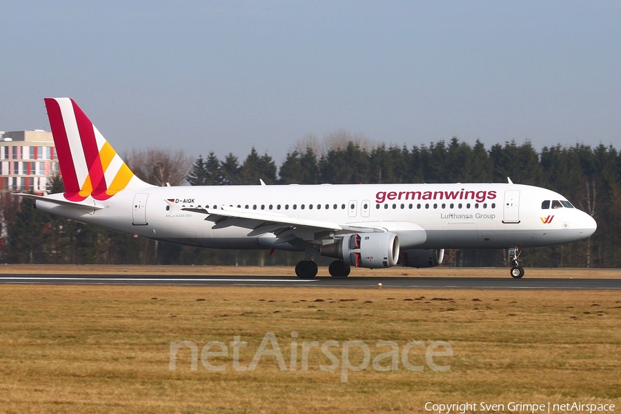 Germanwings Airbus A320-211 (D-AIQK) | Photo 38941