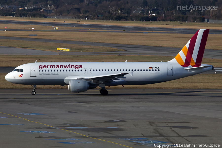 Germanwings Airbus A320-211 (D-AIQK) | Photo 39404