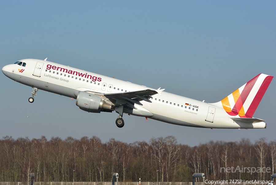 Germanwings Airbus A320-211 (D-AIQK) | Photo 46660