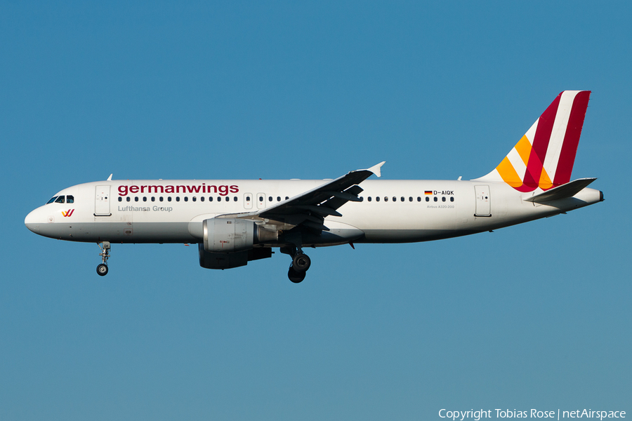 Germanwings Airbus A320-211 (D-AIQK) | Photo 301854