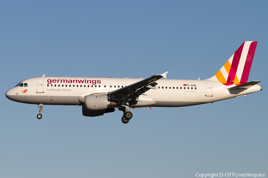 Germanwings Airbus A320-211 (D-AIQK) | Photo 523662