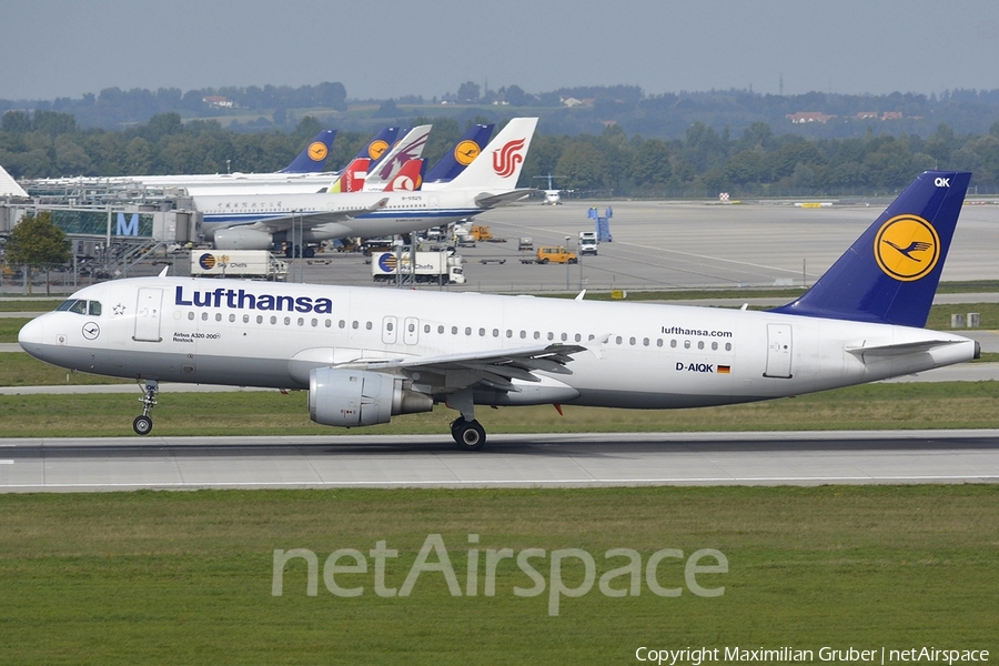 Lufthansa Airbus A320-211 (D-AIQK) | Photo 112298