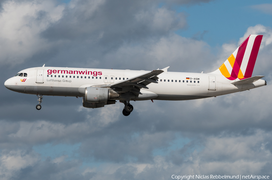 Germanwings Airbus A320-211 (D-AIQM) | Photo 334004