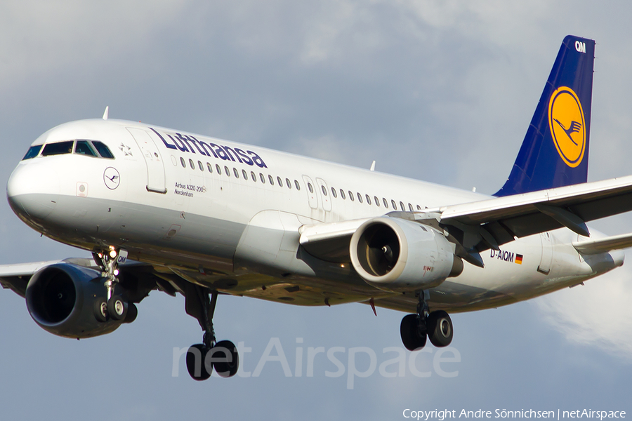 Lufthansa Airbus A320-211 (D-AIQM) | Photo 34126