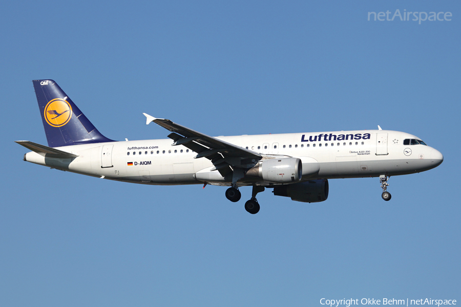 Lufthansa Airbus A320-211 (D-AIQM) | Photo 36587