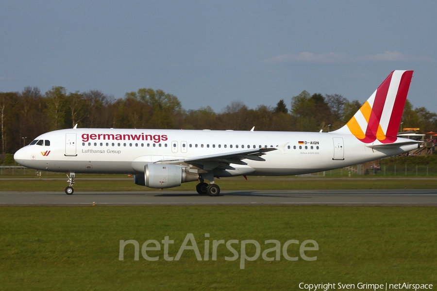 Germanwings Airbus A320-211 (D-AIQN) | Photo 215021