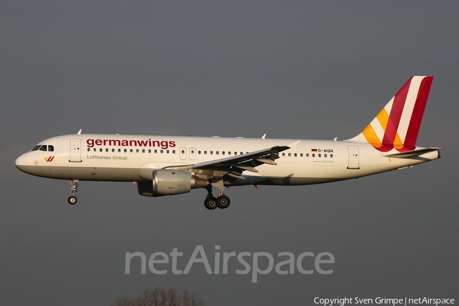 Germanwings Airbus A320-211 (D-AIQN) | Photo 92665