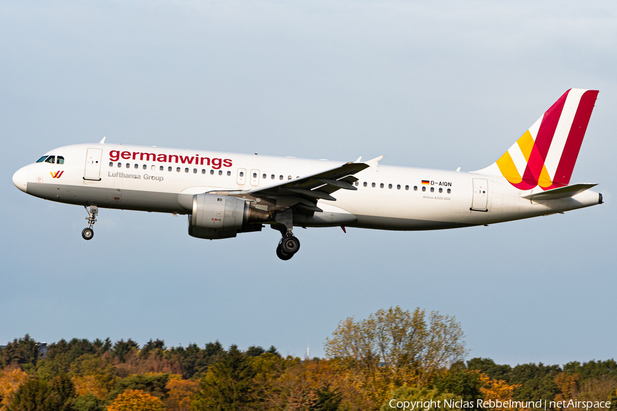 Germanwings Airbus A320-211 (D-AIQN) | Photo 355093