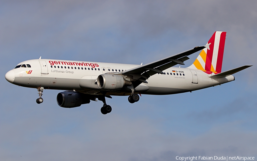 Germanwings Airbus A320-211 (D-AIQN) | Photo 355444