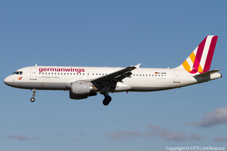 Germanwings Airbus A320-211 (D-AIQR) | Photo 523690