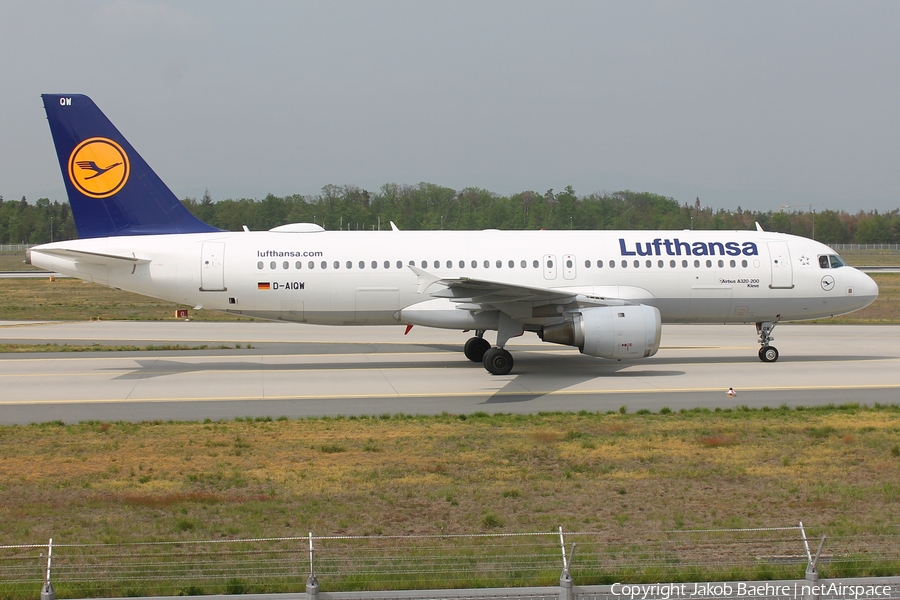 Lufthansa Airbus A320-211 (D-AIQW) | Photo 349232