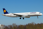 Lufthansa Airbus A321-131 (D-AIRB) at  Hamburg - Fuhlsbuettel (Helmut Schmidt), Germany