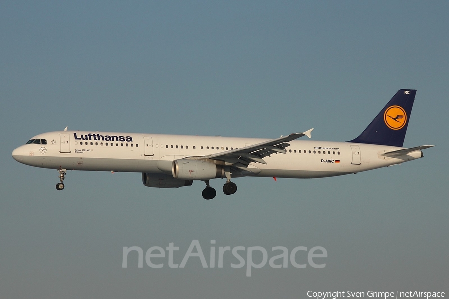 Lufthansa Airbus A321-131 (D-AIRC) | Photo 16893