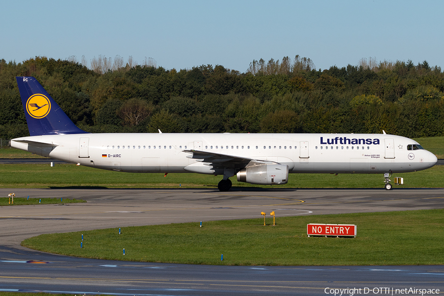Lufthansa Airbus A321-131 (D-AIRC) | Photo 192134