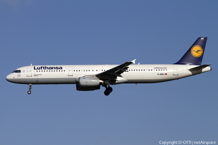 Lufthansa Airbus A321-131 (D-AIRC) | Photo 400731