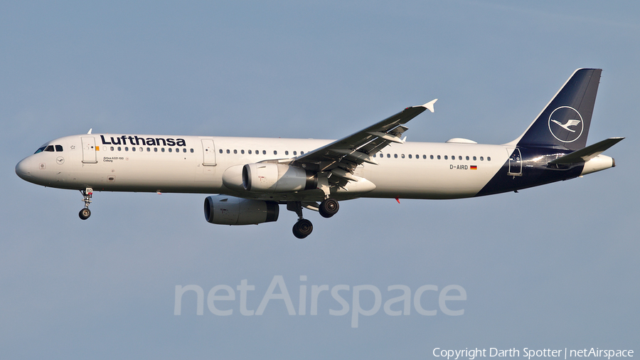 Lufthansa Airbus A321-131 (D-AIRD) | Photo 263421