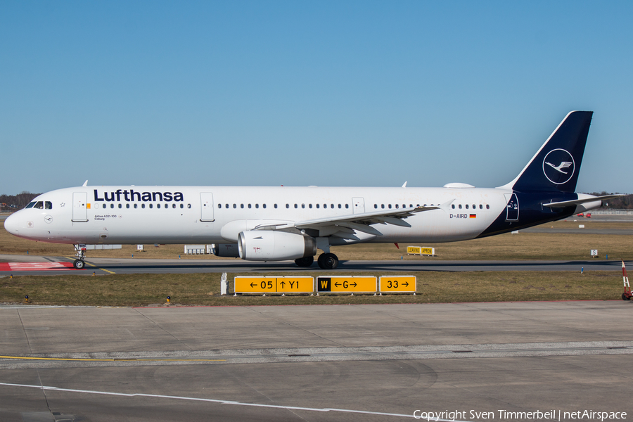 Lufthansa Airbus A321-131 (D-AIRD) | Photo 228872