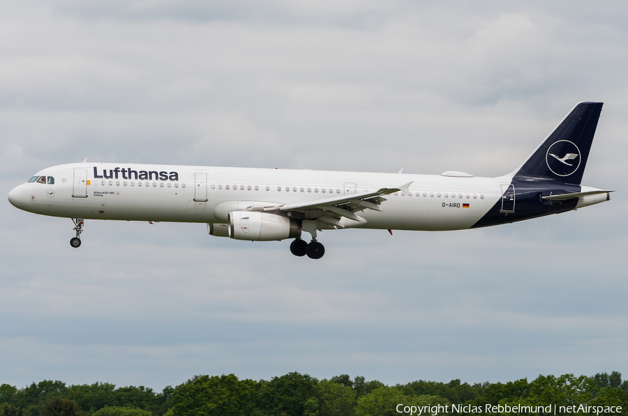 Lufthansa Airbus A321-131 (D-AIRD) | Photo 323317
