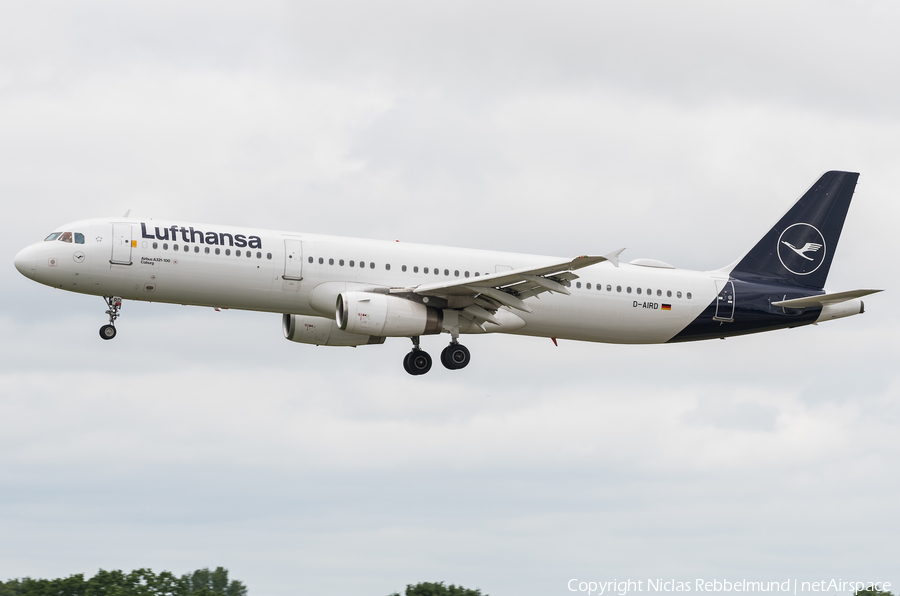 Lufthansa Airbus A321-131 (D-AIRD) | Photo 333064