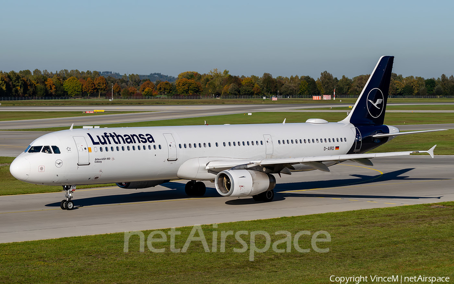 Lufthansa Airbus A321-131 (D-AIRD) | Photo 337562