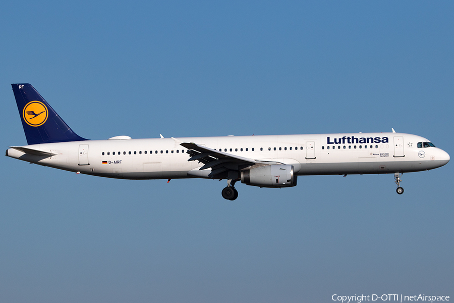 Lufthansa Airbus A321-131 (D-AIRF) | Photo 224185