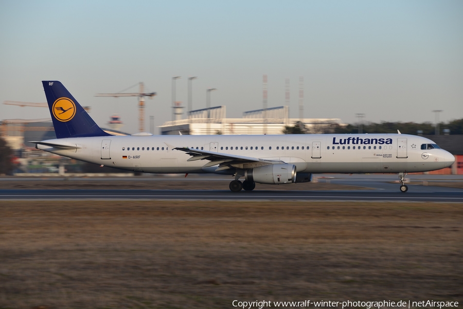 Lufthansa Airbus A321-131 (D-AIRF) | Photo 350865