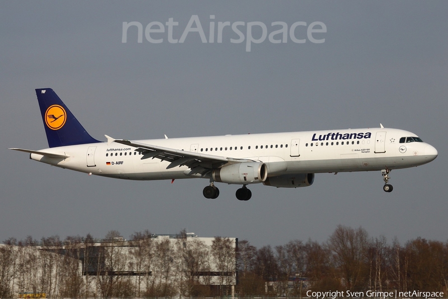 Lufthansa Airbus A321-131 (D-AIRF) | Photo 18146