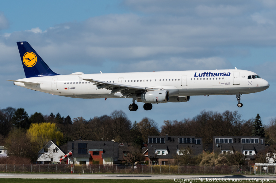 Lufthansa Airbus A321-131 (D-AIRF) | Photo 308193