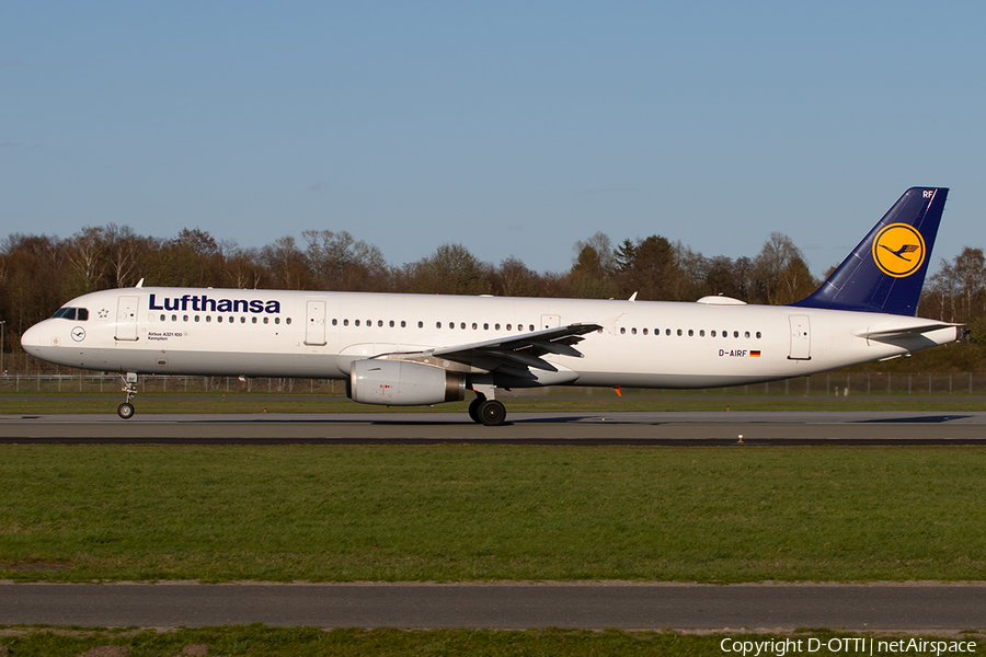 Lufthansa Airbus A321-131 (D-AIRF) | Photo 308333