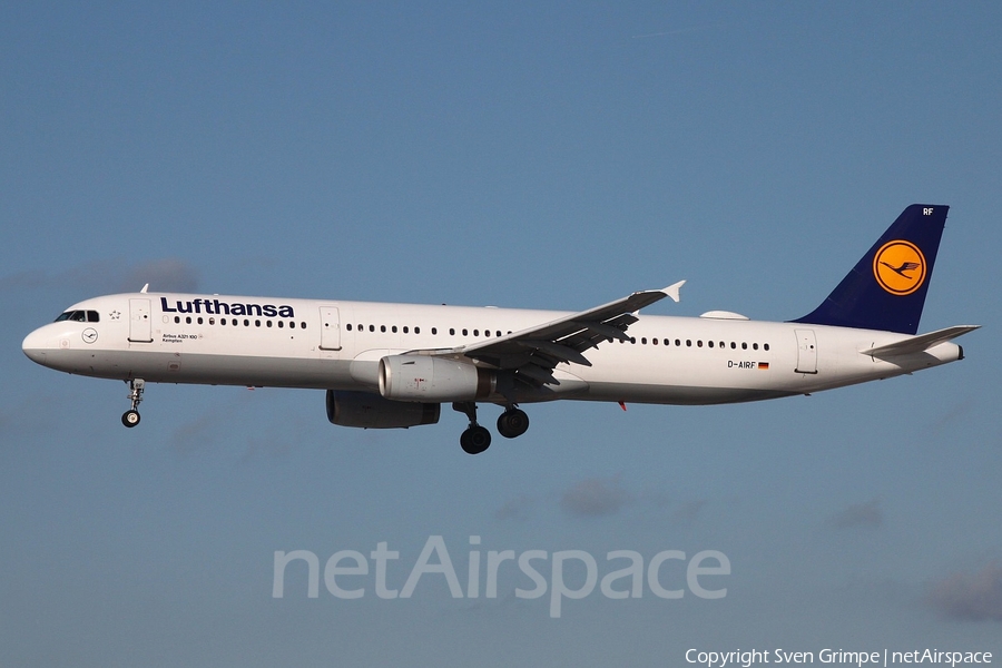 Lufthansa Airbus A321-131 (D-AIRF) | Photo 325638