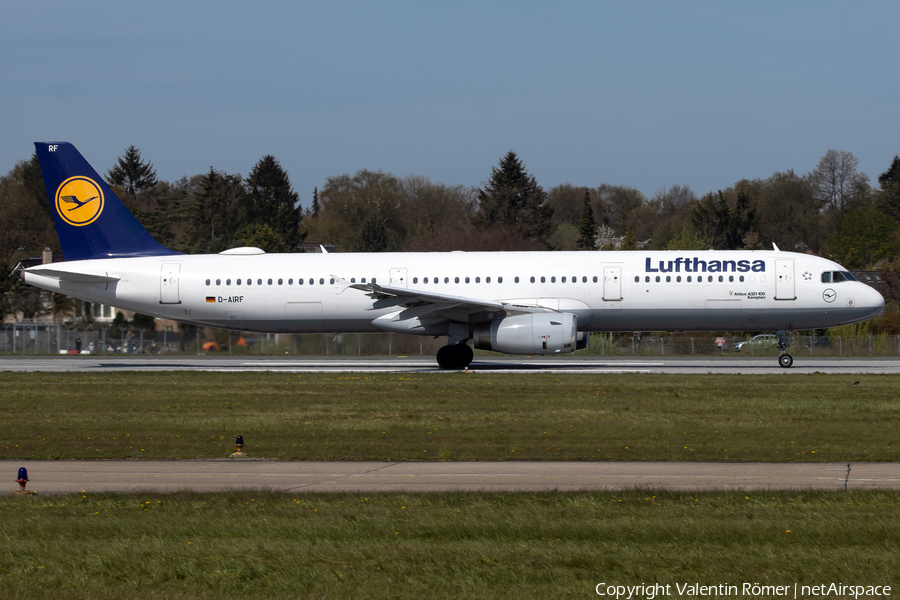 Lufthansa Airbus A321-131 (D-AIRF) | Photo 565625