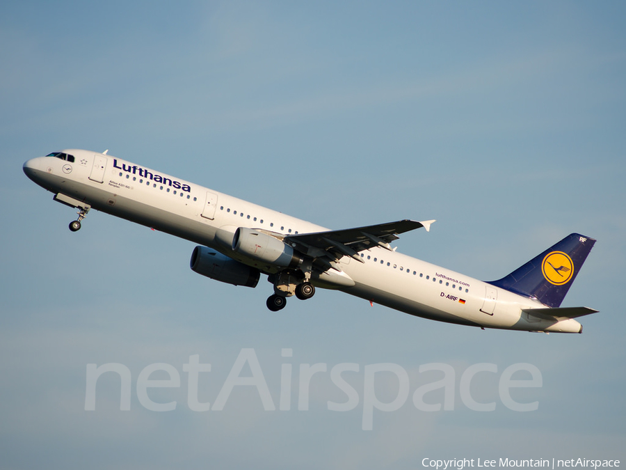 Lufthansa Airbus A321-131 (D-AIRF) | Photo 52845