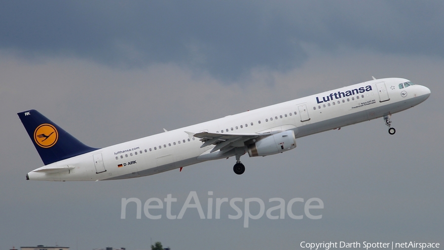 Lufthansa Airbus A321-131 (D-AIRK) | Photo 211823