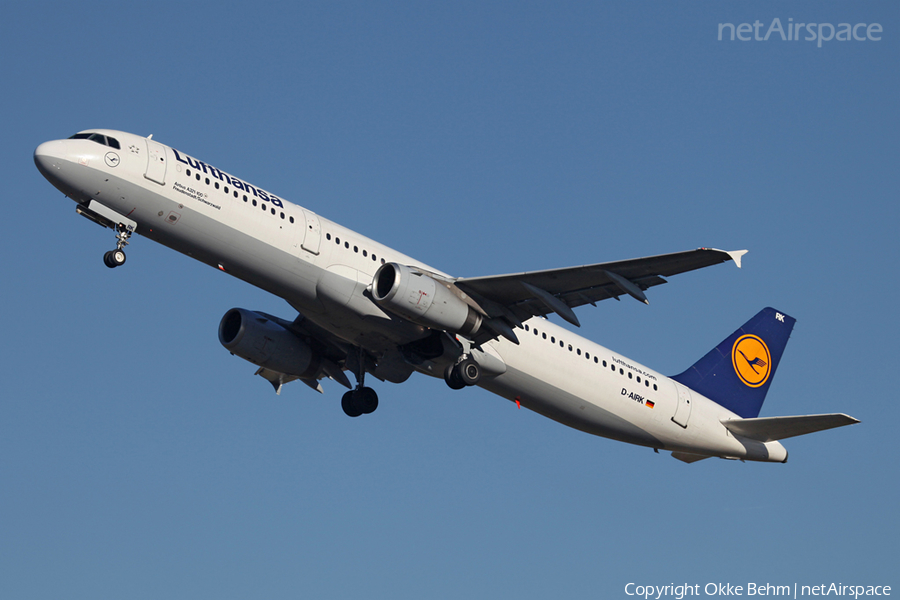 Lufthansa Airbus A321-131 (D-AIRK) | Photo 42976