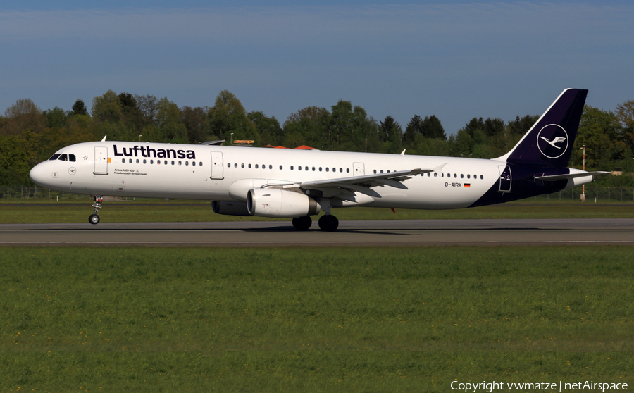 Lufthansa Airbus A321-131 (D-AIRK) | Photo 242112