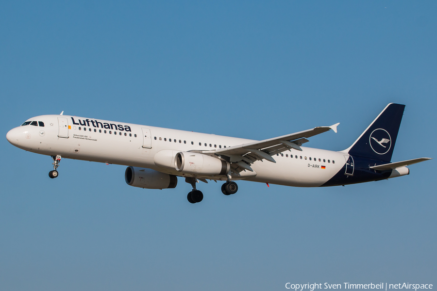 Lufthansa Airbus A321-131 (D-AIRK) | Photo 246381