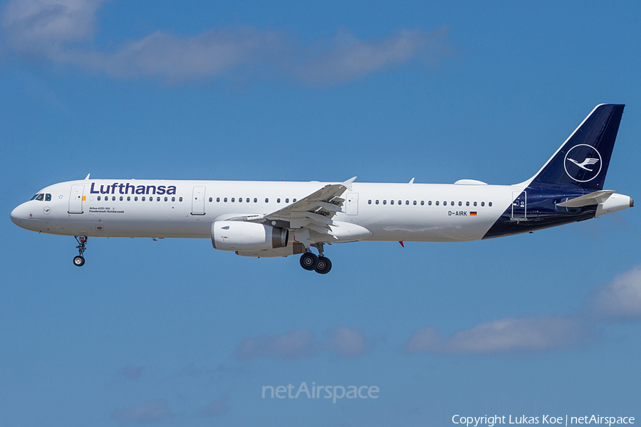 Lufthansa Airbus A321-131 (D-AIRK) | Photo 251477