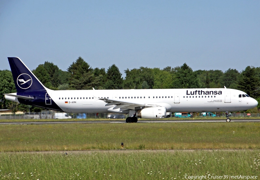 Lufthansa Airbus A321-131 (D-AIRK) | Photo 282612