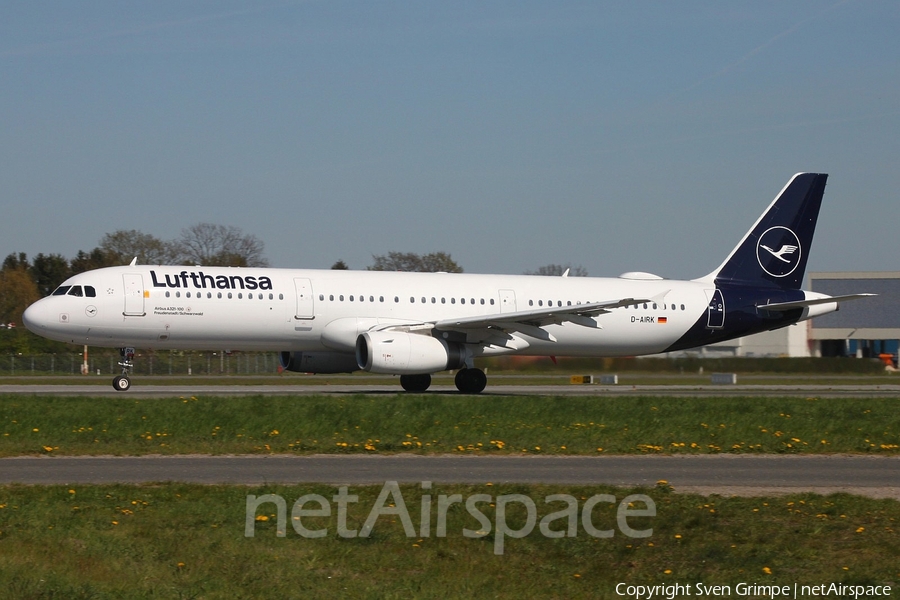 Lufthansa Airbus A321-131 (D-AIRK) | Photo 315636