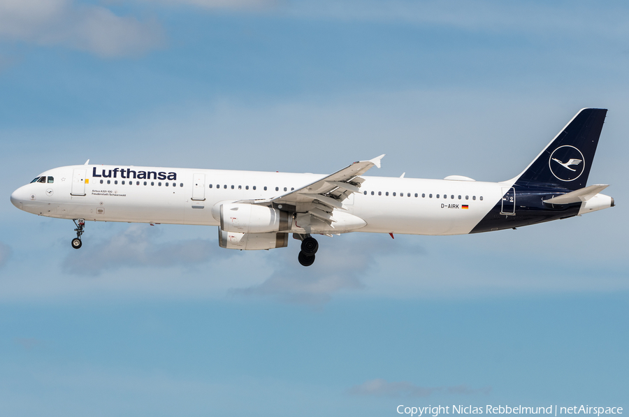 Lufthansa Airbus A321-131 (D-AIRK) | Photo 319066