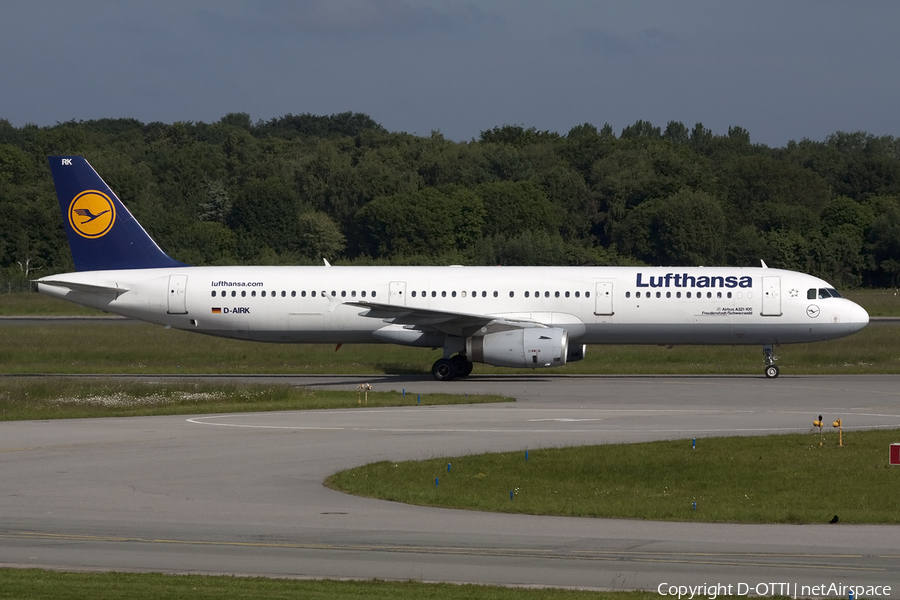 Lufthansa Airbus A321-131 (D-AIRK) | Photo 409265