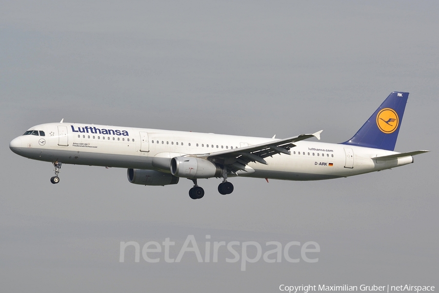 Lufthansa Airbus A321-131 (D-AIRK) | Photo 112277