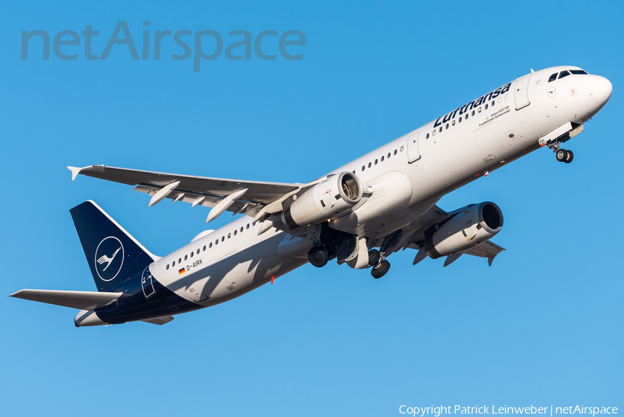 Lufthansa Airbus A321-131 (D-AIRK) | Photo 296254
