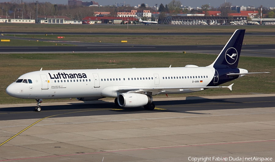 Lufthansa Airbus A321-131 (D-AIRK) | Photo 347648
