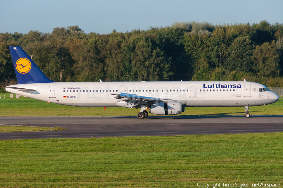 Lufthansa Airbus A321-131 (D-AIRL) | Photo 126299