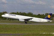 Lufthansa Airbus A321-131 (D-AIRL) at  Hamburg - Fuhlsbuettel (Helmut Schmidt), Germany