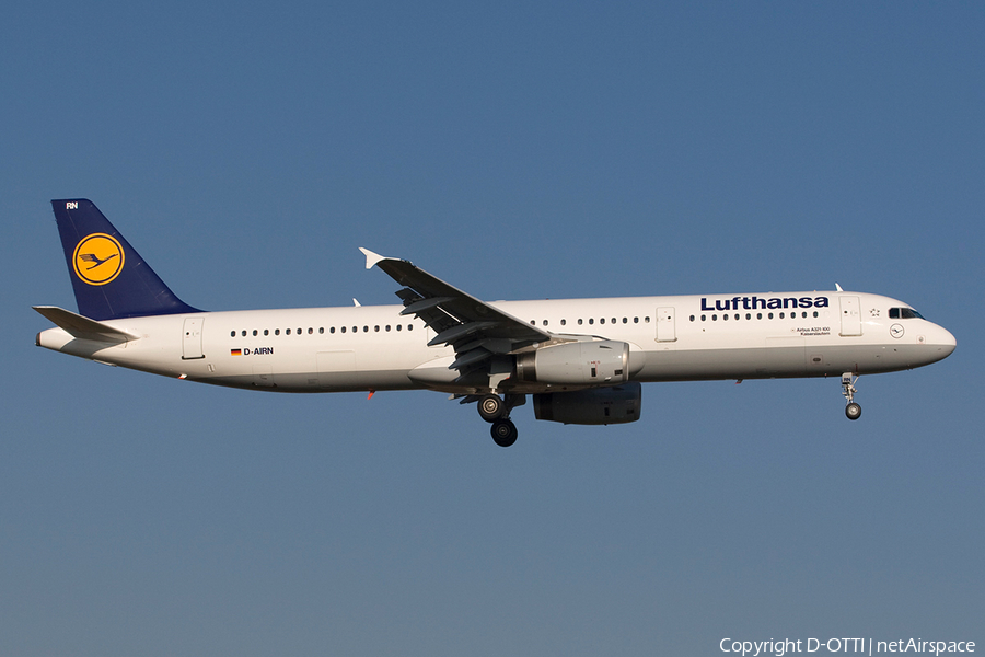 Lufthansa Airbus A321-131 (D-AIRN) | Photo 272126