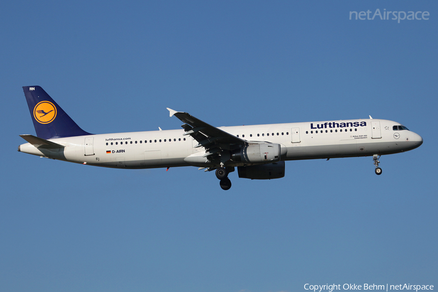 Lufthansa Airbus A321-131 (D-AIRN) | Photo 42980