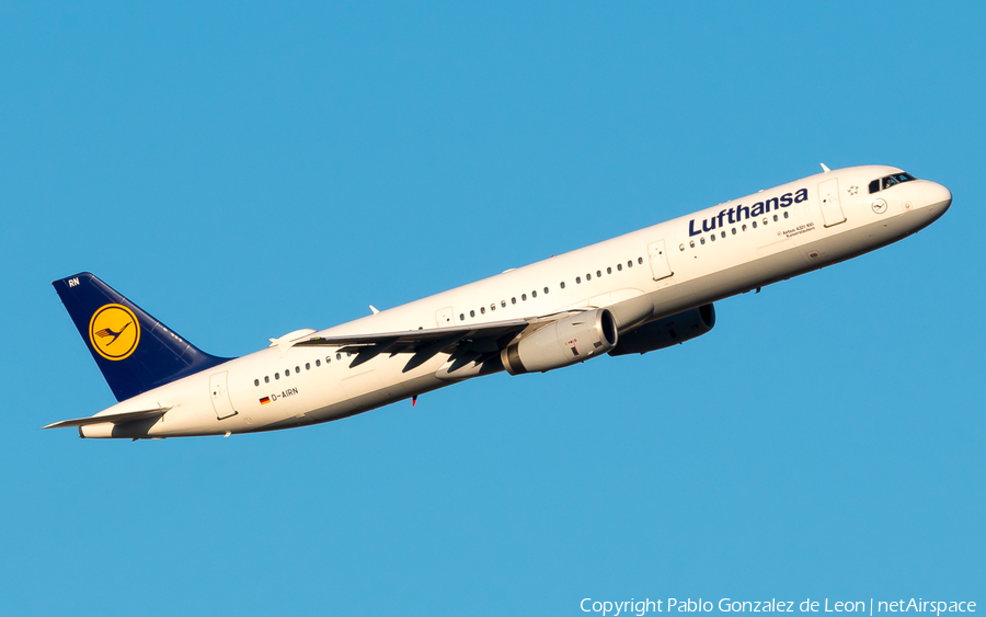 Lufthansa Airbus A321-131 (D-AIRN) | Photo 350626